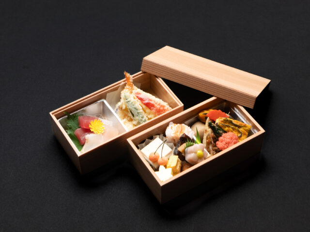 割烹富士_友禅二段弁当